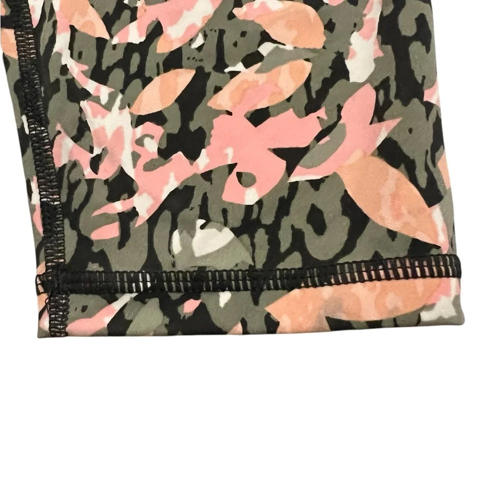 Sweaty Betty Power 7/8 Length leggings Green floral Size L - Picture 4 of 8